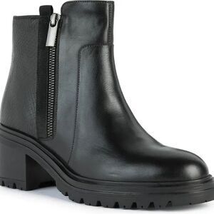 Damiana Snakeskin Embossed Block Boot (Women)
Geox